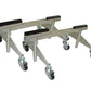 Triple xxx TxRC-PA-0002 Frame Stand / Dolly (pair) Adjustable HEIght CollaPSIble To Lay Flat for Easy Storage In Shop Or Hauler Removable 1" Block On Left Side So Stan