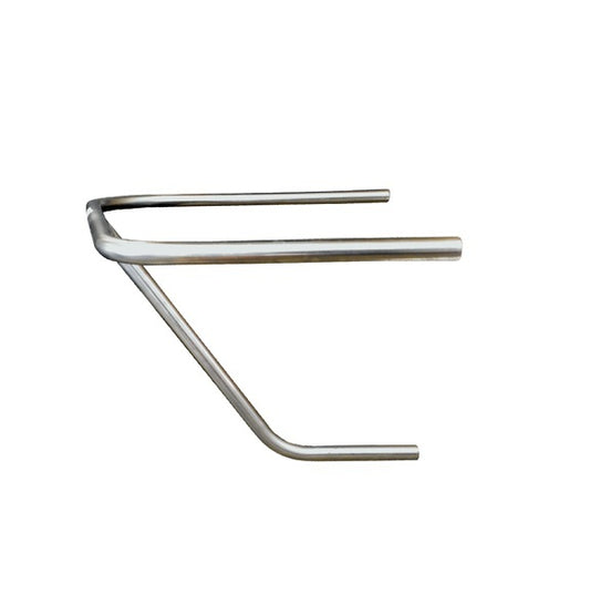 Triple xxx TxRC-SC-BN-0001 Sprint Car Right Nerf Shorty Fits Most Chassis Tube Diameter 1" Stainless Steel Finish High Polish