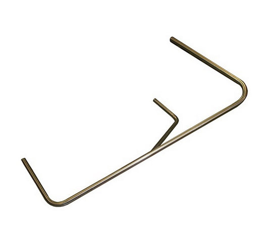Triple xxx TxRC-SC-BN-0014 Sprint Car Left Nerf Style Long Tube Diameter 1" Chassis Type Raised Rail Stainless Steel Finish Polished