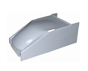 Triple xxx TxRC-SC-BW-0002 Sprint Car 'Clean Air' Hood Style Clean Air for Use w/ Nose Txrc-Sc-Bw-0001 Fits Standard HEIght Chassis 87" Or 88" Colour White Materi
