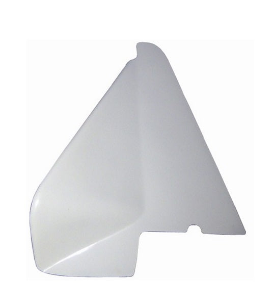 Triple xxx TxRC-SC-BW-0003 Sprint Car Left Arm Guard Fits Standard HEIght Chassis 87" Or 88" Colour White Fibreglass Finishgel-Coated