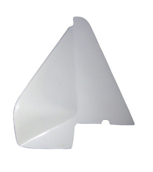 Triple xxx TxRC-SC-BW-0024 Sprint Car Left Arm Guard Fits 2" Taller Chassis 87" Or 88" Colour White Fibreglass Finishgel-Coated