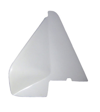 Triple xxx TxRC-SC-BW-0024 Sprint Car Left Arm Guard Fits 2" Taller Chassis 87" Or 88" Colour White Fibreglass Finishgel-Coated
