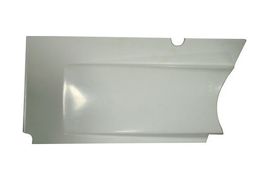 Triple xxx TxRC-SC-BW-0033 Sprint Car Upper Kick Panel Horizontal Split Design Left Split Horizontally AbOve Muffler Convex "Bullet" Design Goes Over Radius Rod Materi