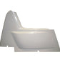 Triple xxx TxRC-SC-BW-0061 R/H Arm Guard suit Sprint Car Wedge & 2" Taller Car - White