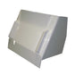 Triple xxx TxRC-SC-BW-6447 Sprint Car Dual Inside The Rail Dash Style Inside The Rail Dual Duct for Use w/ Hood Txrc-Sc-Bw-6837 And Arm Guard Txrc-Sc-Bw-0053