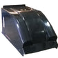 Triple xxx TxRC-SC-BW-6837B Dual Duct Inside Rail Hood suit Sprint Car - Black