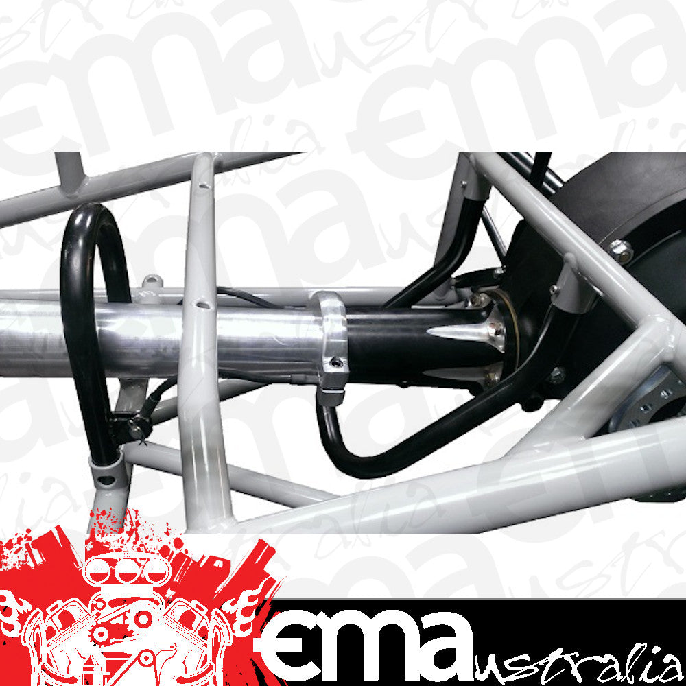 Triple xxx TxRC-SC-CH-3000 Drive Line Restraint System suit Sprint Car Requires Spuds Welded To Butt Bar On Chassis