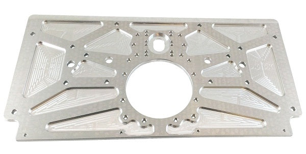 Triple xxx TxRC-SC-EG-0006 Aluminium Rear Engine Plate suit Sprint Car w/ Raised Rails