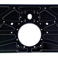 Triple xxx TxRC-SC-EG0006B Sprint Car Rear Motor Plate Fits Maxim And Eagle Style Raised Rail Thickness 3/8" Aluminium Finish Black Anodized Txrc-S