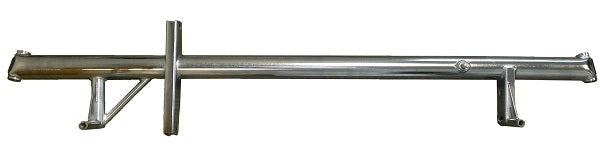 Triple xxx TxRC-SC-FA0200P Front Axle - Non Wing Dirt Coil Over suit Sprint Car 52" x 2-1/4" - Chrome Plated