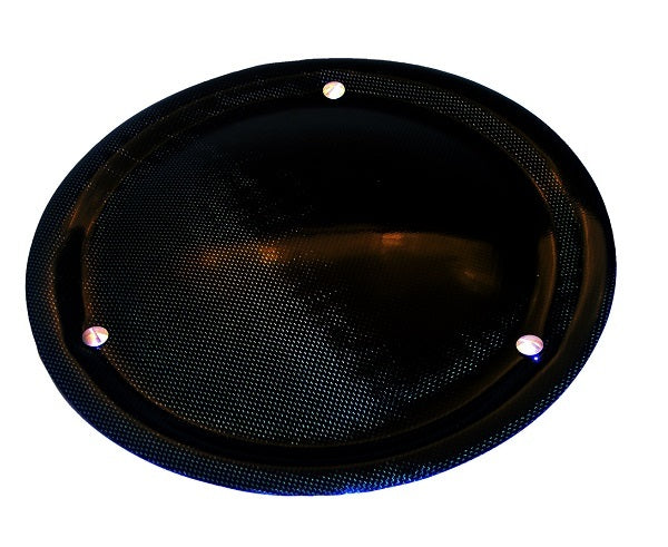 Triple xxx TxRC-SC-WH-2303 Carbon Fibre Wheel Mud Cover Right Rear Fits Weld Keizer w/ Dzus Buttons Included
