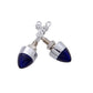 UPI Reproductions UP10869 Chrome Bullet License Plate Fastener w/ Blue 12V Light (pair)