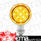 UPI Reproductions UP36859 MINI 9 LED BULLET AMBER TURN