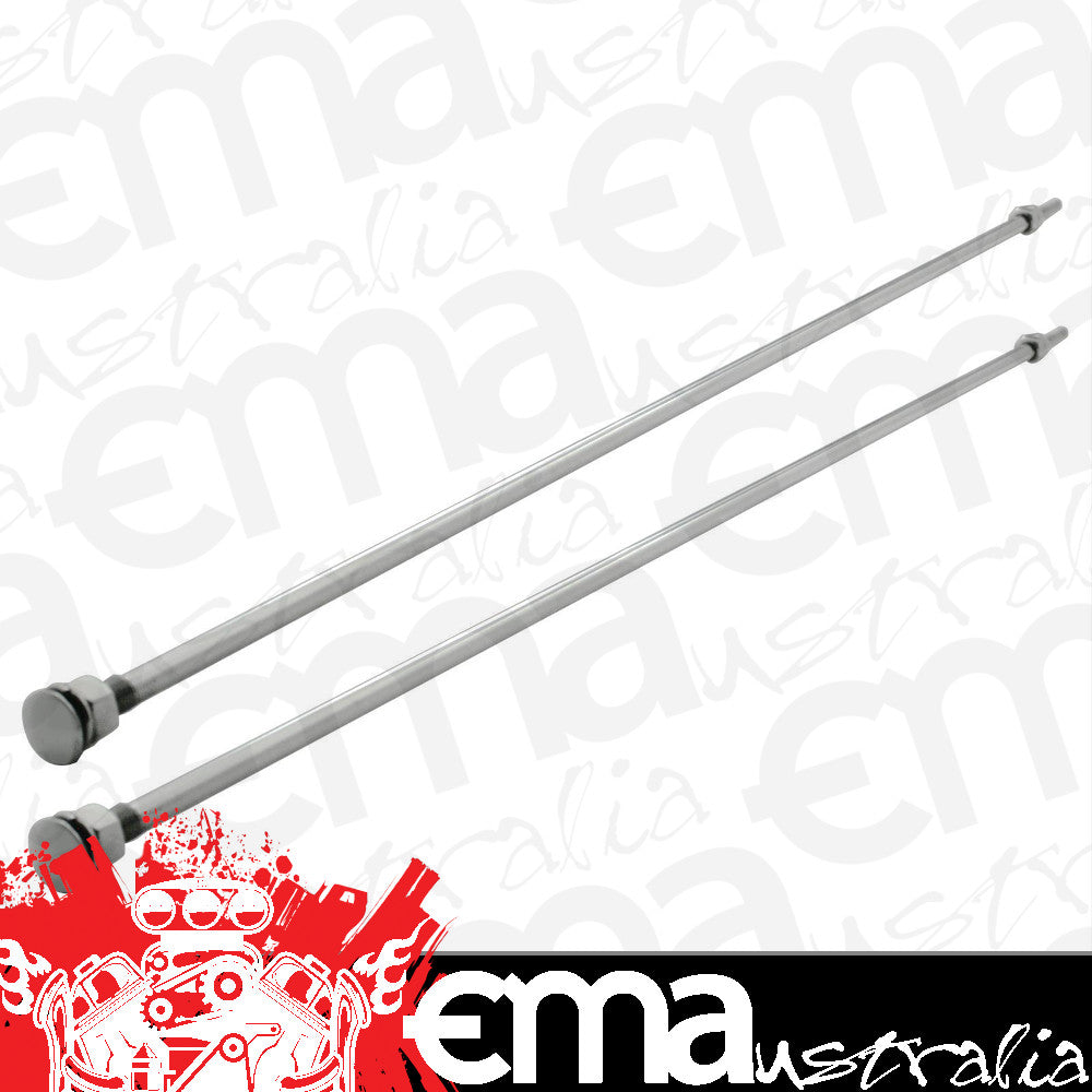 UPI Reproductions UPA6203 S/STEEL RADIATOR SUPPORT RODS suit 1932-36 Ford (pair)