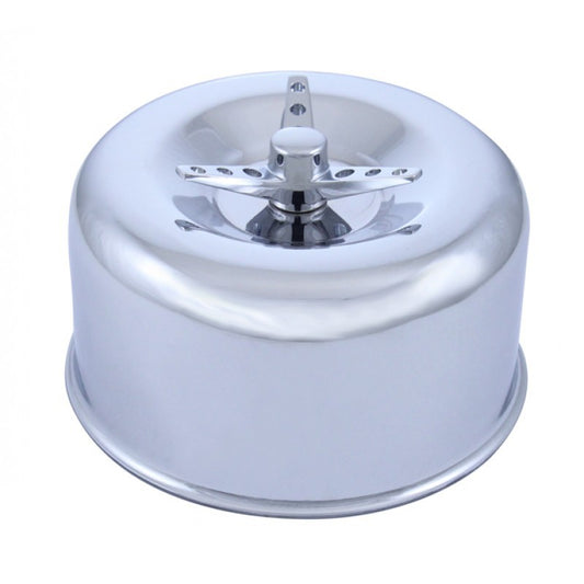 UPI Reproductions UPA6280 Chrome Smooth Air Cleaner suit 2-5/8" Carburettor w/ Wingnut
