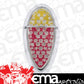 UPI Reproductions UPAFTL383905ZR Rear LED Tail Light Assembly suit 1938-39 Ford "Baby Zephyr"