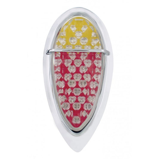 UPI Reproductions UPAFTL383905ZR Rear LED Tail Light Assembly suit 1938-39 Ford "Baby Zephyr"