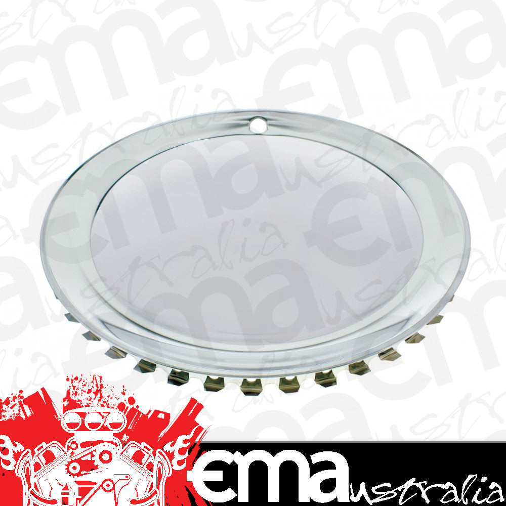 UPI Reproductions UPBHC01-14 Chrome Baby Moon Wheel Covers suit 14&quot Rims (Set of 4)