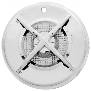 UPI Reproductions UPC5051 Chrome Cross Bar Wheel Covers suit 14" Rims (Set of 4)