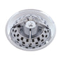 UPI Reproductions UPC5054W Chrome Spider Wheel Covers suit 15" Rims (Set of 4)