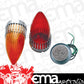 UPI Reproductions UPC8007LED Chrome LED Tail Light Assembly Red Lens suit 1959 Cadillac