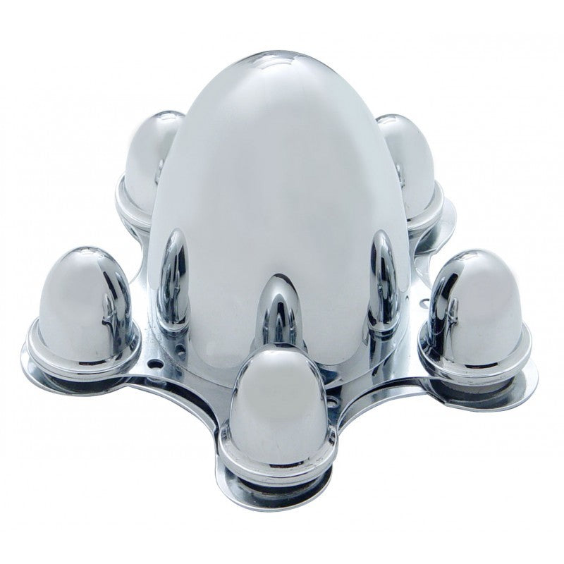 UPI Reproductions UPC8061 Chrome Spider Wheel Caps suit 5 x 5" Bolt Circle (Set of 4)