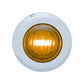 United Pacific UPD-39932 Led Auxiliary Light Amber Bulb And Lens Chrome Housing 12 V 1.125" Diameter