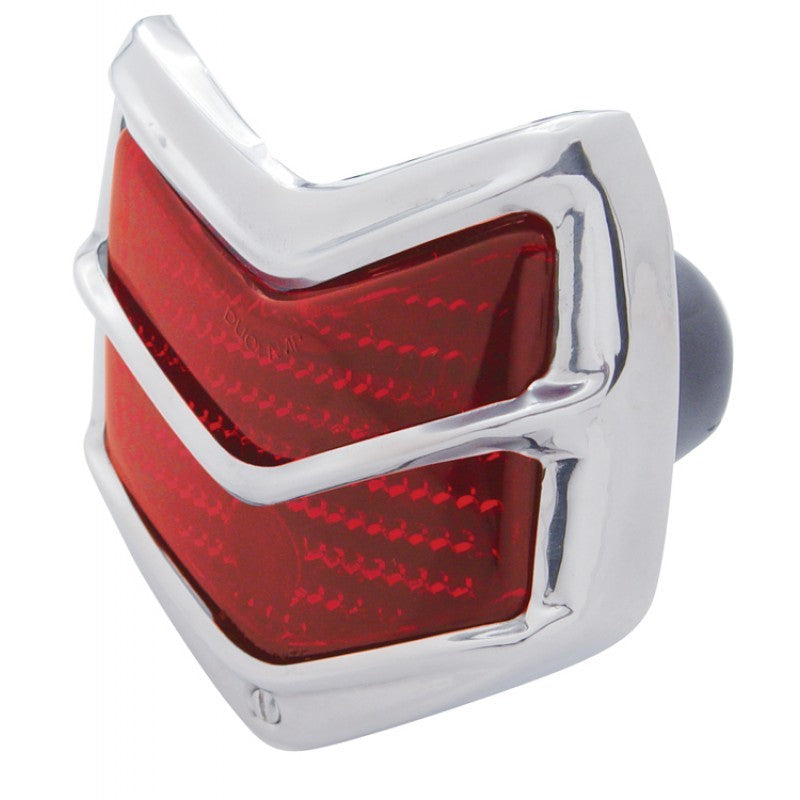 UPI Reproductions UPF4004 S/S Rear Tail Light Assembly Red Lens suit 1940 Ford Passenger Delu xe