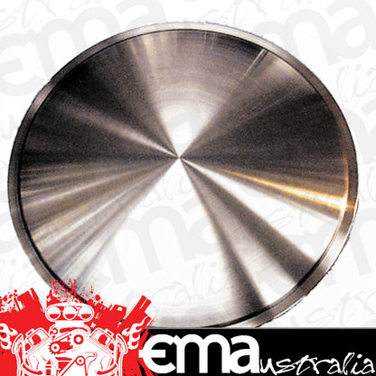 UPI Reproductions UPRDC01-14 Moon Style 14" Brushed Stainless Steel Wheel Covers Rims