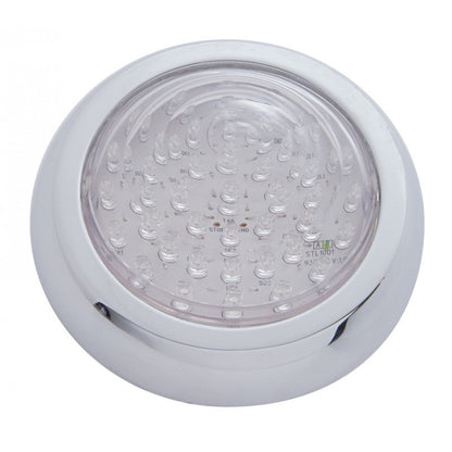 UPI Reproductions UPSTL1007LED Rear LED Tail Light Assembly Clear Lens suit 1950's Pontiac Style