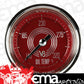 Classic Instruments V8RS128SHC V8 Red Steelie - Oil Temp Gauge Full Sweep 2-1/8"