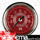 Classic Instruments V8RS183SHC V8 Red Steelie 2-1/8" Tachometer