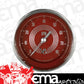 Classic Instruments V8RS80SHC V8 Red Steelie - Tachometer 8K RPM 3-3/8"
