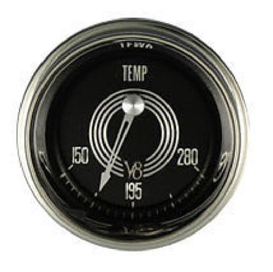 Classic Instruments V8SR26SHC V8 Speedster 2-1/8" Water Temperature
