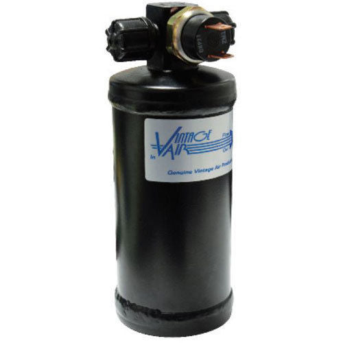 Vintage Air VA07322-VUC Black Steel Air Con Drier 2.5" X 6" with Binary Switch