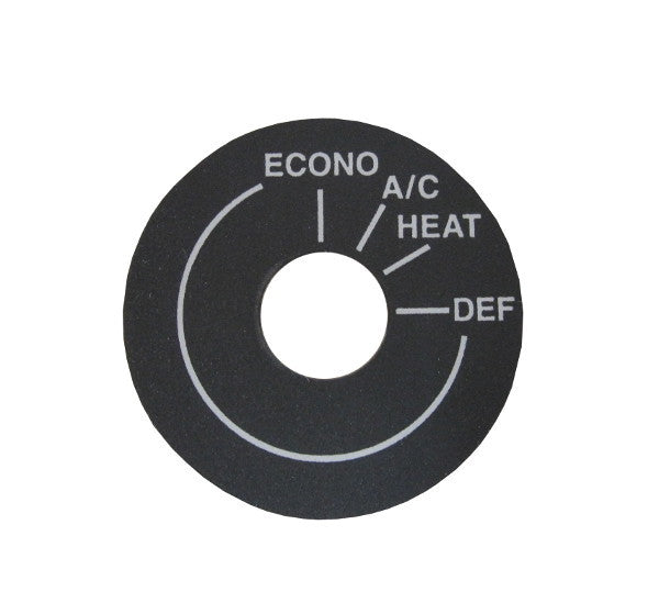 Vintage Air VA20559-VUP Air Flow Selector Decal