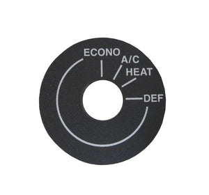 Vintage Air VA20559-VUP Air Flow Selector Decal