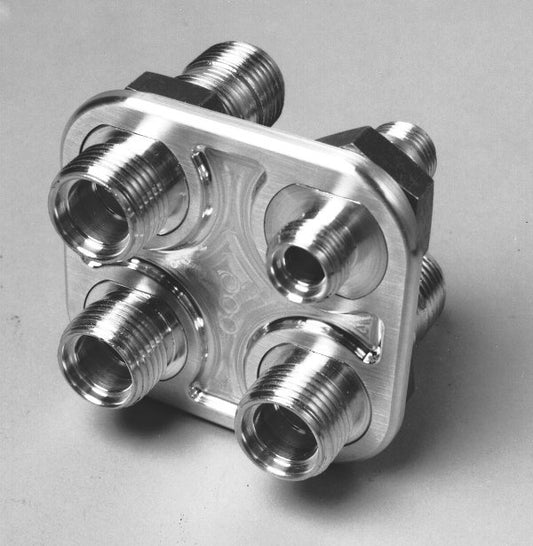 Vintage Air VA34217-VUQ Compressor Block Fitting (Front Runner Titefit Line Kit)