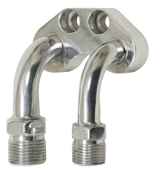 Vintage Air VA342311 A/C & Heater 4-Way Inline Bulkhead (-6 & -10 Male O-Ring 1.5" X 6.5")