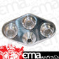 Vintage Air VA388600-MBA 4 Way Diamond Bulkhead - Polished