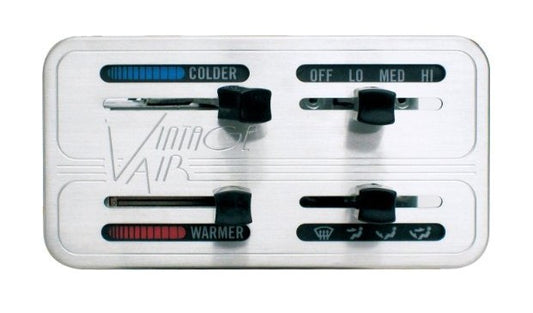 Vintage Air VA48103-SHQ Streamline Pro Gen II Pro Line Panel Aluminium In-Dash