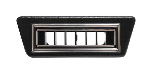 Vintage Air VA49059-VUL Streamline Louvre Smooth Polished Aluminium Trim. Face Size 4" X 1.75" For 2.5"