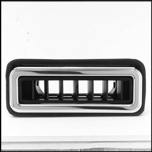 Vintage Air VA49062-VUQ Streamline Louvre Black Anodised Trim With Black Vanes. Face Size 4" X 1.75" For 2.5"