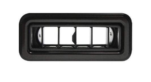 Vintage Air VA490622 Streamline Louvre Smooth Polished Aluminium Trim Face Size 4.875" X 1.75" For 2.5"