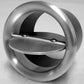 Vintage Air VA49212-VUQ Slyder Series Tri Bar, Double Louvre. 2.75" Diameter (Machined Aluminium)