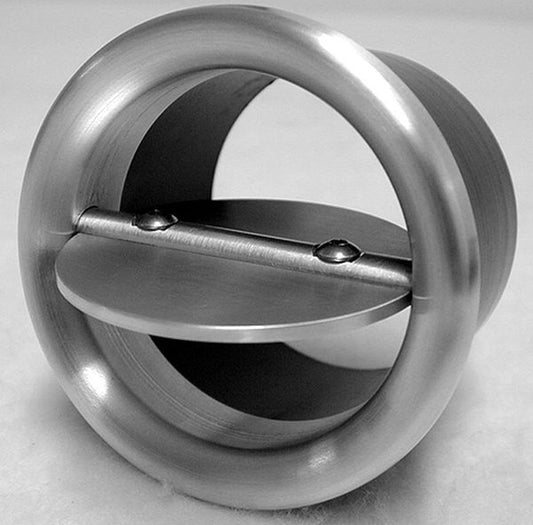 Vintage Air VA49212-VUQ Slyder Series Tri Bar, Double Louvre. 2.75" Diameter (Machined Aluminium)