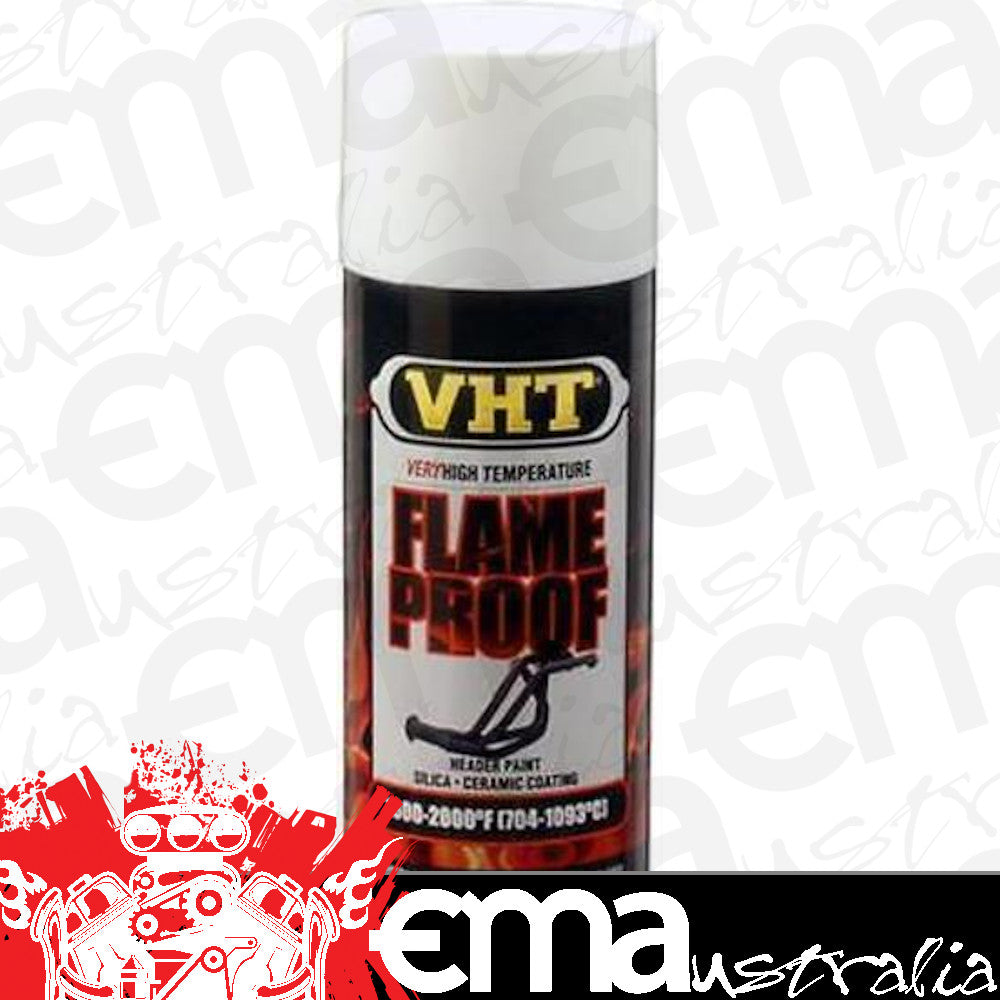 VHT Paints VHTSP101 Flame Proof Coating Paint High Temperature Flat White 11oz