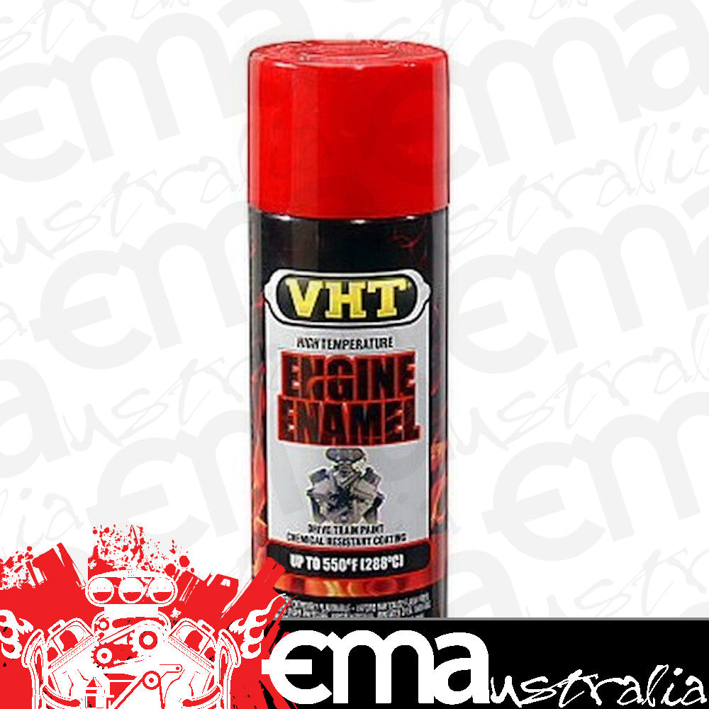 VHT Paints VHTSP119 High Temperature Engine Enamel Spray Paint Gloss Rocket Red 11oz