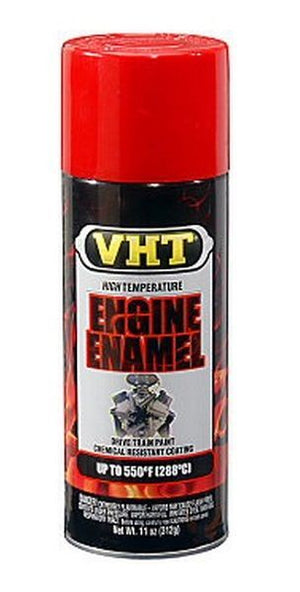 VHT Paints VHTSP119 High Temperature Engine Enamel Spray Paint Gloss Rocket Red 11oz